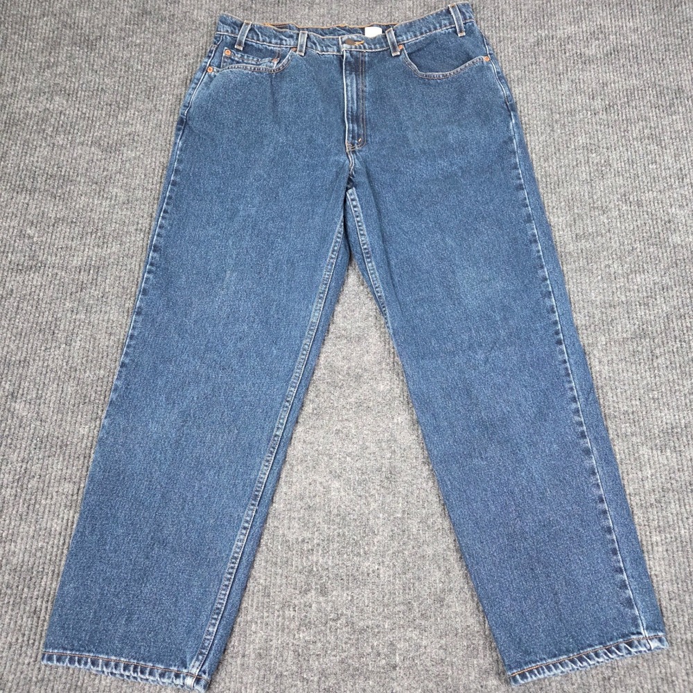 Vintage Levis 550 Relaxed Fit Mens Jeans 38x30 Medium Wash Blue Denim 00550-4886